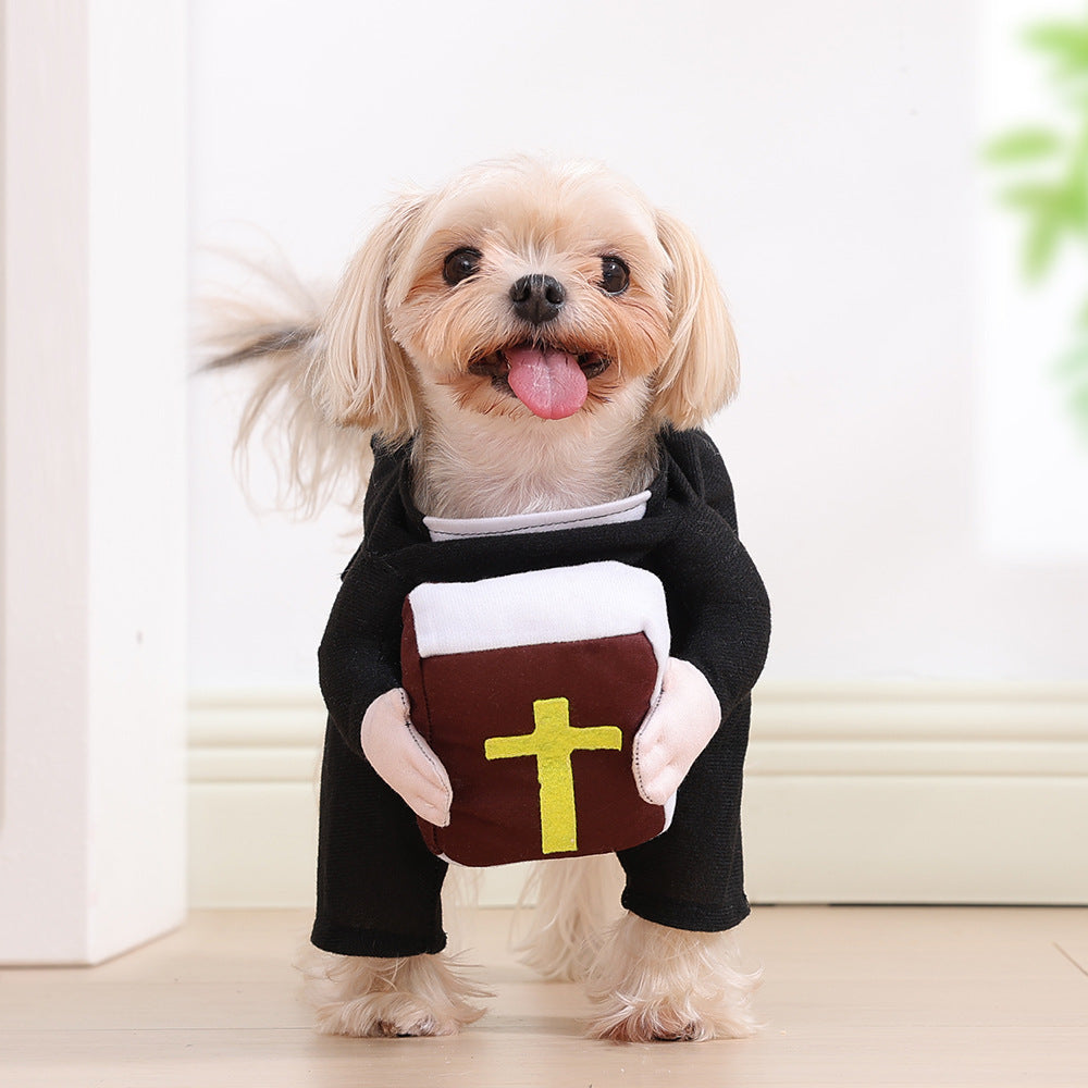 Halloween Pet Costume Dog Cat Funny Outfit