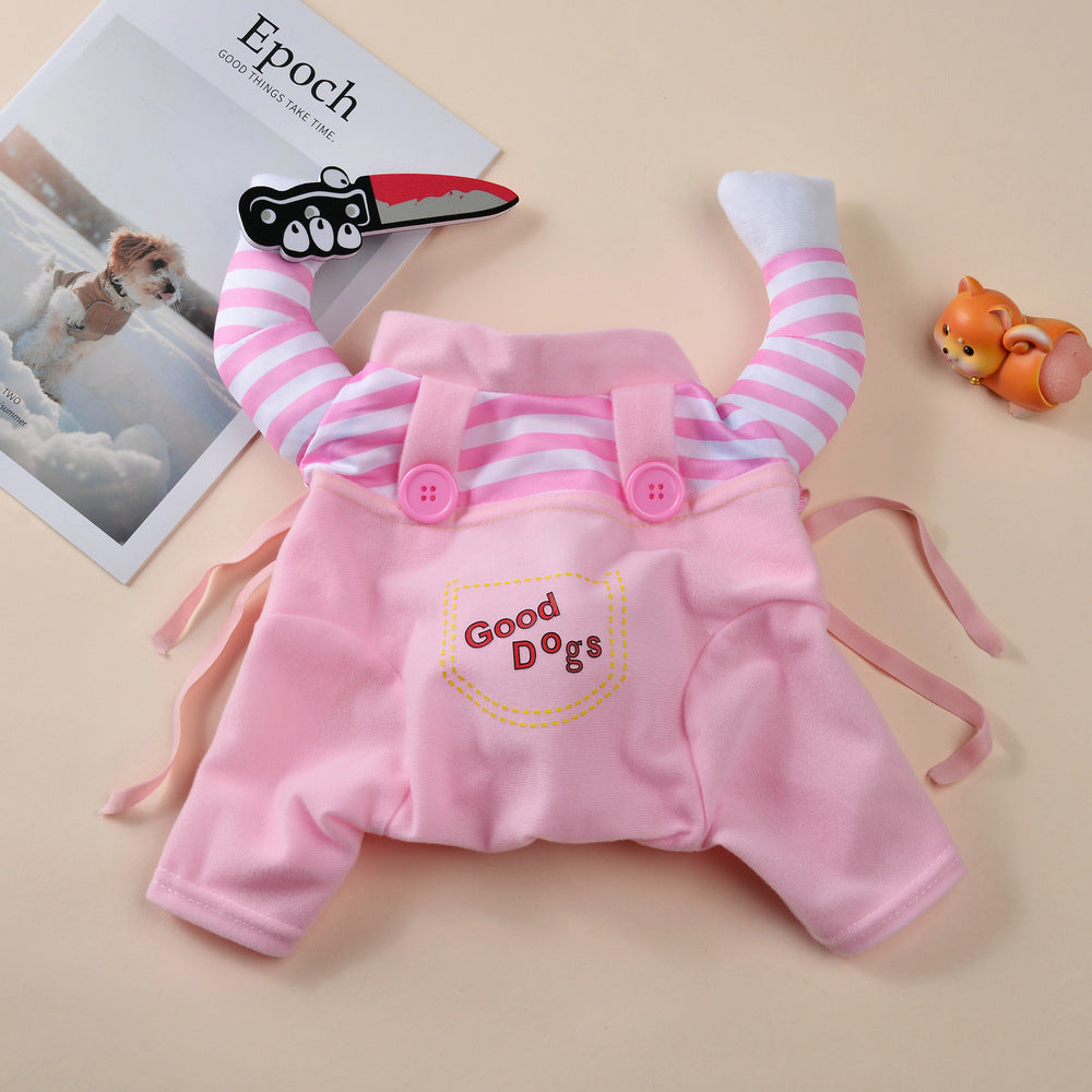 Halloween Pet Costume Dog Cat Funny Outfit